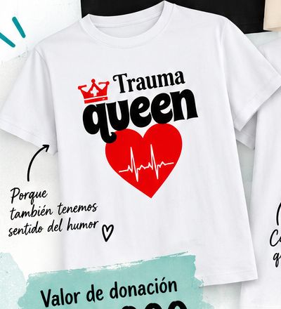 Camiseta Trauma Queen